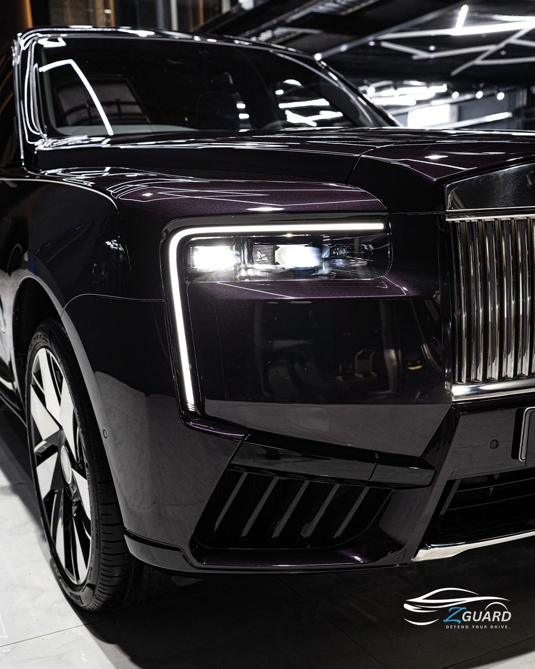 Rolls-Royce custom colour wrap ZGuard Dubai
